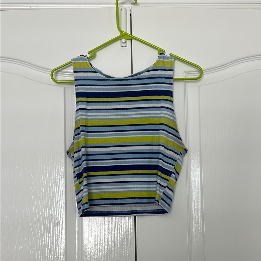 PacSun Multicolor Striped Tank Top